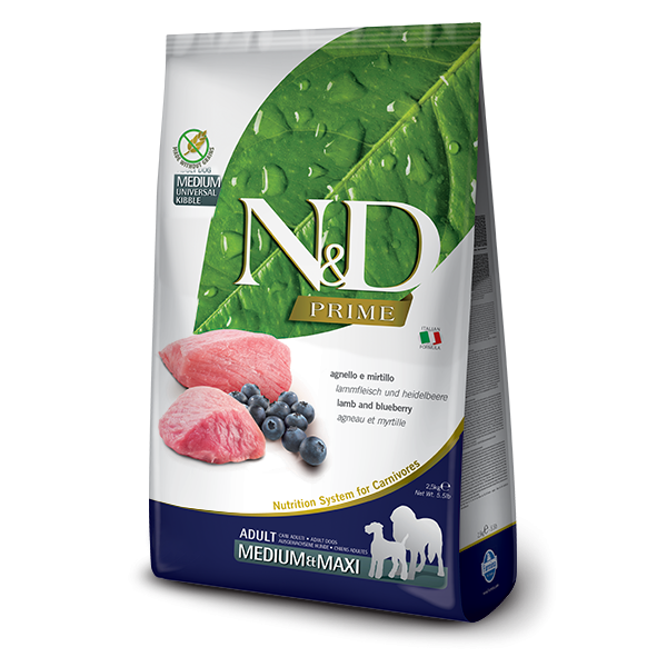 N&D ANCESTRAL GRAIN KUZU, KILÇIKSIZ BUĞDAY, YULAF & YABAN MERSİNİ YETİŞKİN 5kg